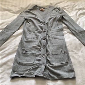 Sweet Romeo gray sweater